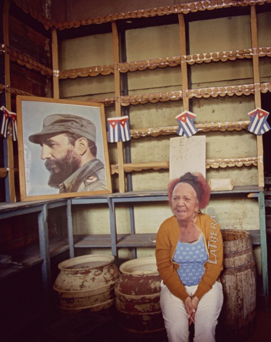 'Ay mi amor, al ver esta bodega vacía, es como si viera al dios fidel, mira #YoMeErizo...' © LaTijera