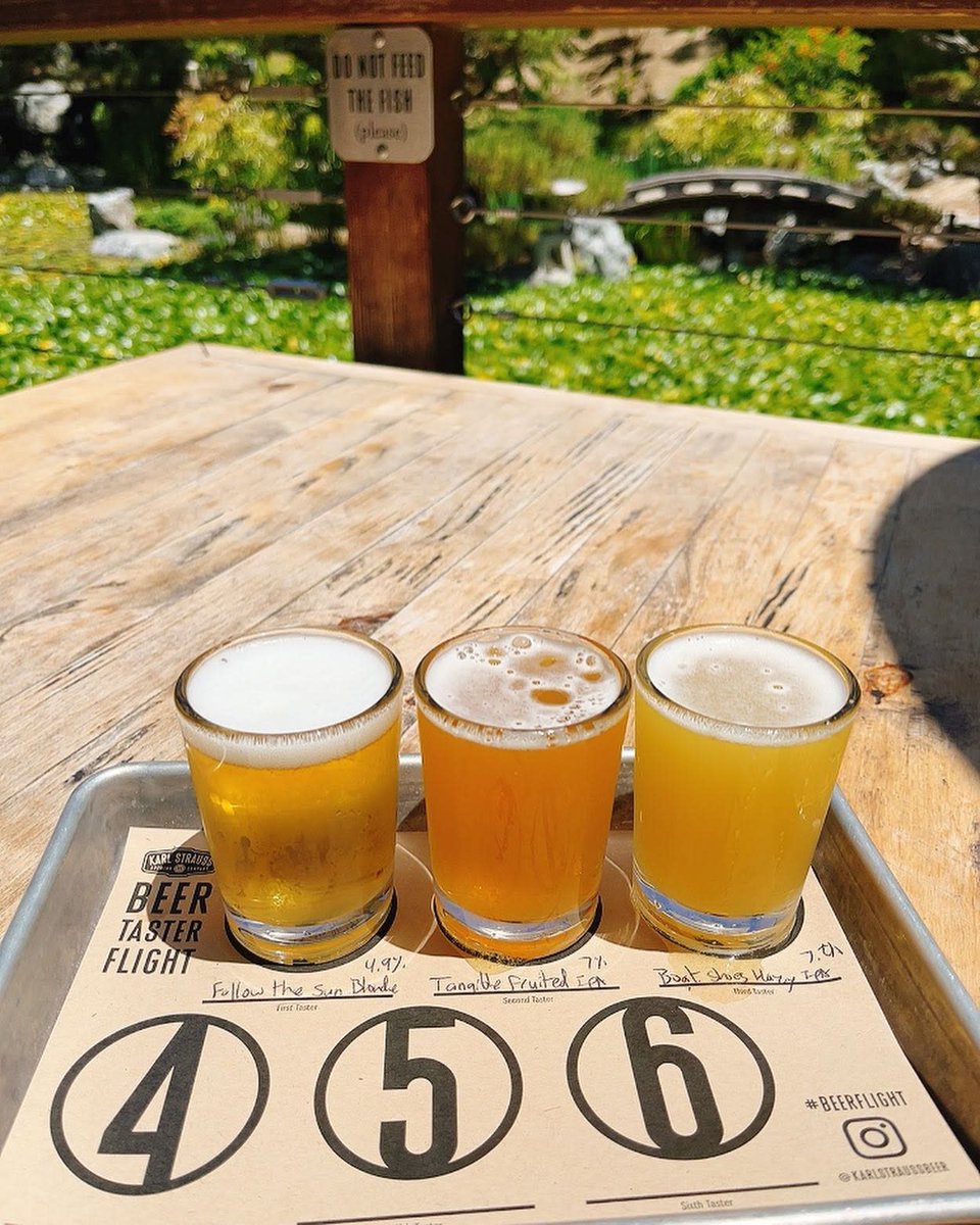 There's something so special about sipping a beer in the San Diego sunshine. 😎🍻 This #NationalBeerDay we want to know your go-to craft beer spot! Tell us in the comments below. 📷 IG: hikari_tei 📍: @KarlStraussBeer