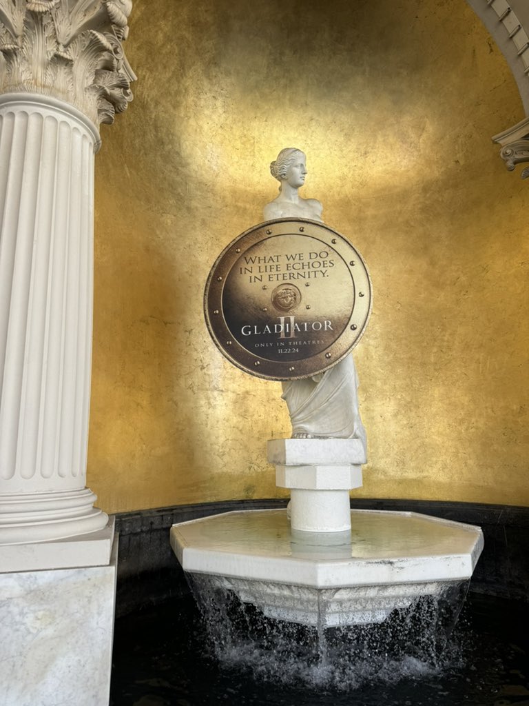 We’re ready for you, @CinemaCon!

#CinemaCon2024 #Gladiator2
