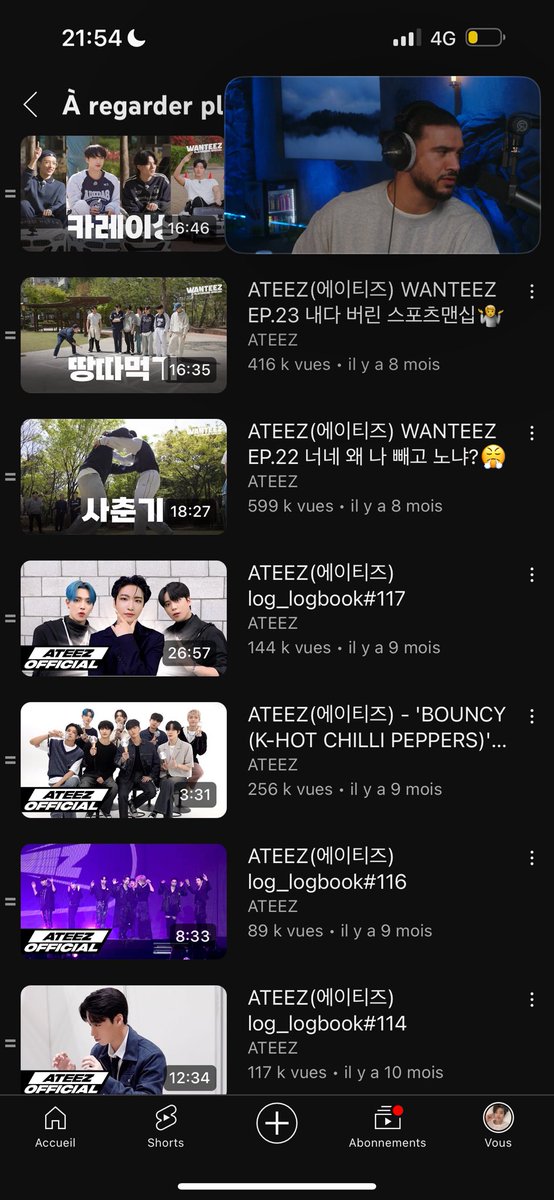 10 mois que j’ai arrêté de suivre le content Ateez mes fils pardon je reviens jai bcp à rattraper