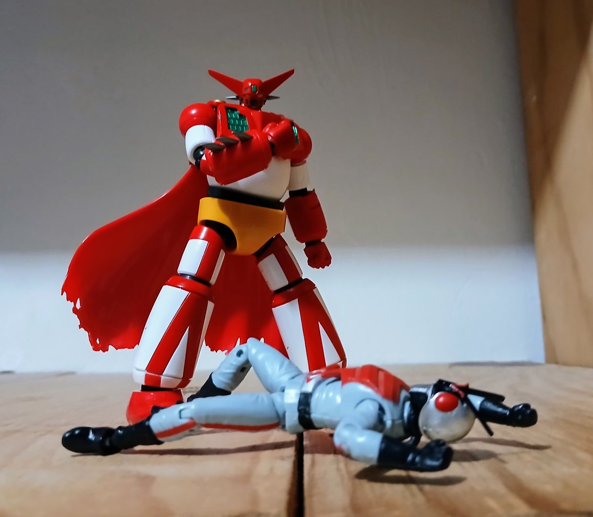 Today marks the 50th anniversary of the release of the Getter Robo manga,one of my favorite franchises of all time,and also one of the series to surpass kamen rider in popularity. #getterrobo #KamenRider #toyph