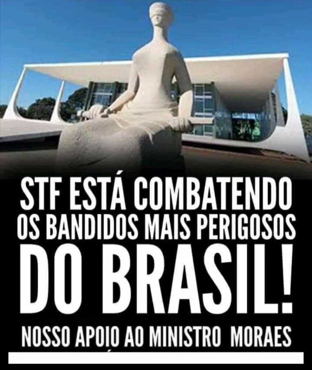 O ditador Elon Musk atacou o Alexandre de Moraes e a soberania do Brasil! Se o X não obedece as leis brasileiras, não pode operar no Brasil! Combater crimes e fake news não é censura e nem ditadura!
Xandão, o STF! Eu Autorizo! Tira do Ar o X! Bolsonarista vai chorar? Patético!😭