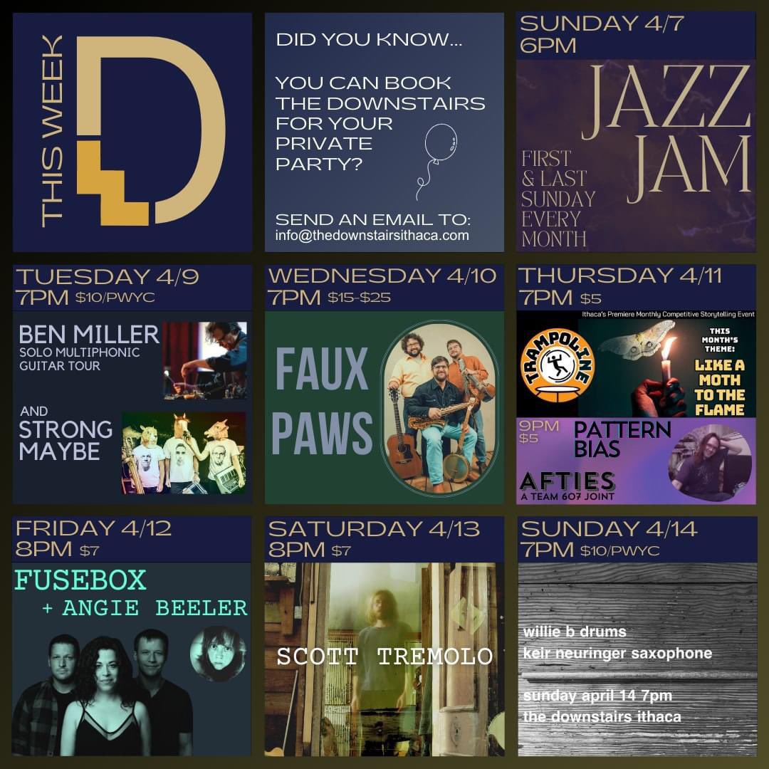 The Downstairs Ithaca tweet media