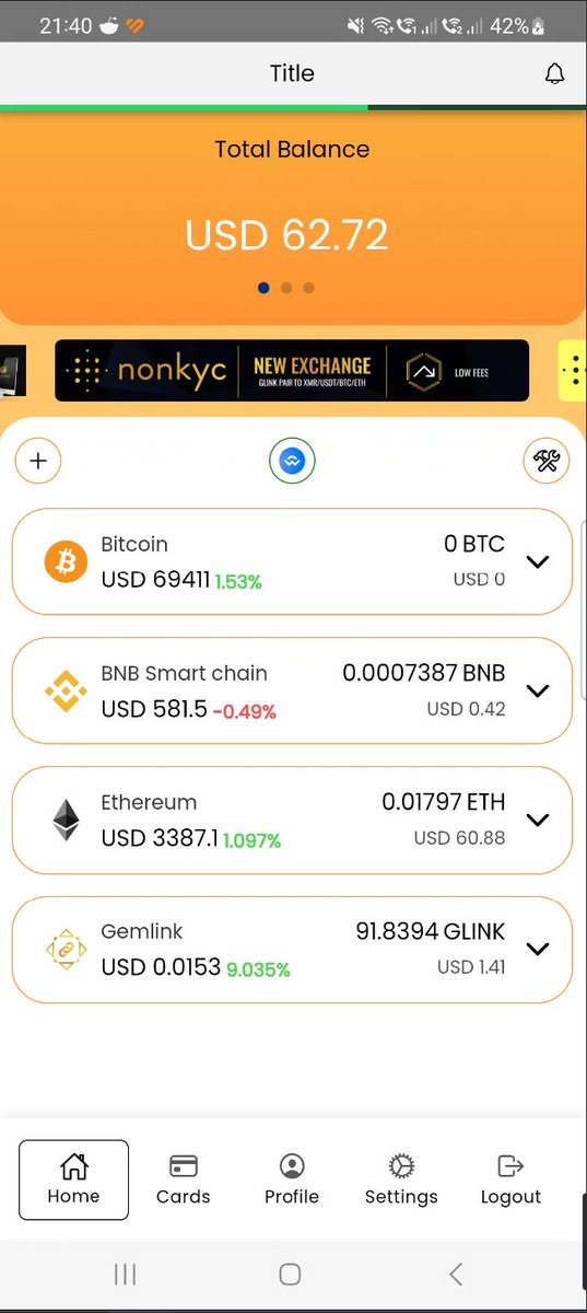 GemlinkTurkiye's tweet photo. Son ayarlamalar yapıldı! Android sürümü lansmana neredeyse hazır. Yayın için bizi takip etmeye devam edin! 🚀
#Miraclebox #Gemlink #cryptowallet https://t.co/9INh1ANRWN