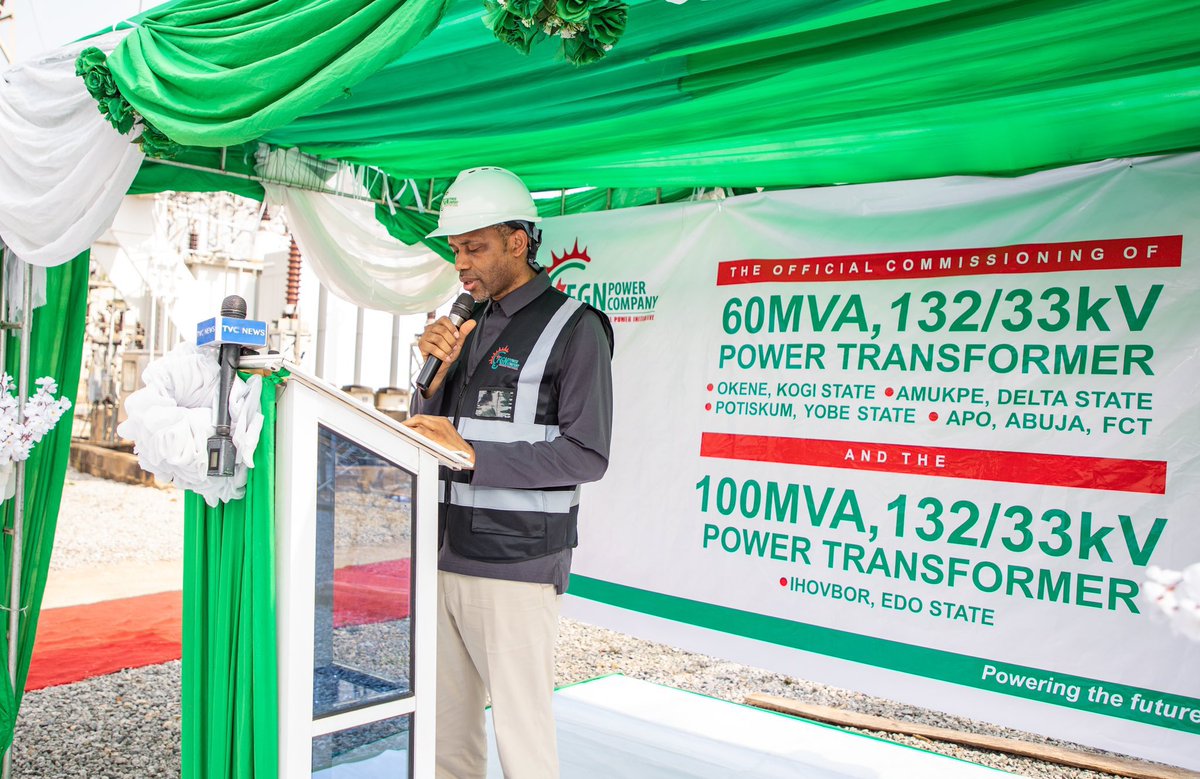 UPDATE: Installation has since commenced of the #PPINigeria’s 10 Power Transformers & 10 Mobile Substations ordered in Dec 2021, and which began arriving in Sept 2022. 5 Transformers now installed & commissioned: Okene, Kogi Amukpe, Delta Potiskum, Yobe Apo, FCT, Ihovbor, Edo