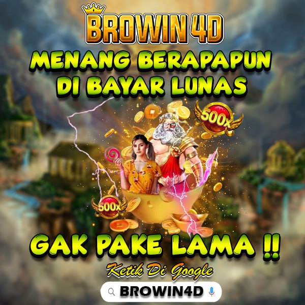 REAL BANGET BRO GUE BARU JACKPOT 20 JUTA LANGSUNG DI BAYAR LUNAS AMANAH BANGET DAH BURUAN JOIN DI GAMA4D 🥰😍🤩😘🤑

#Browin4d #SlotAntiRungkad #SitusSlotGacor #SlotMudahJackpot #SlotDepositPulsa #PolaSlot #BocoranSlot #RTPSlot #JudiSlot #BandarSlot