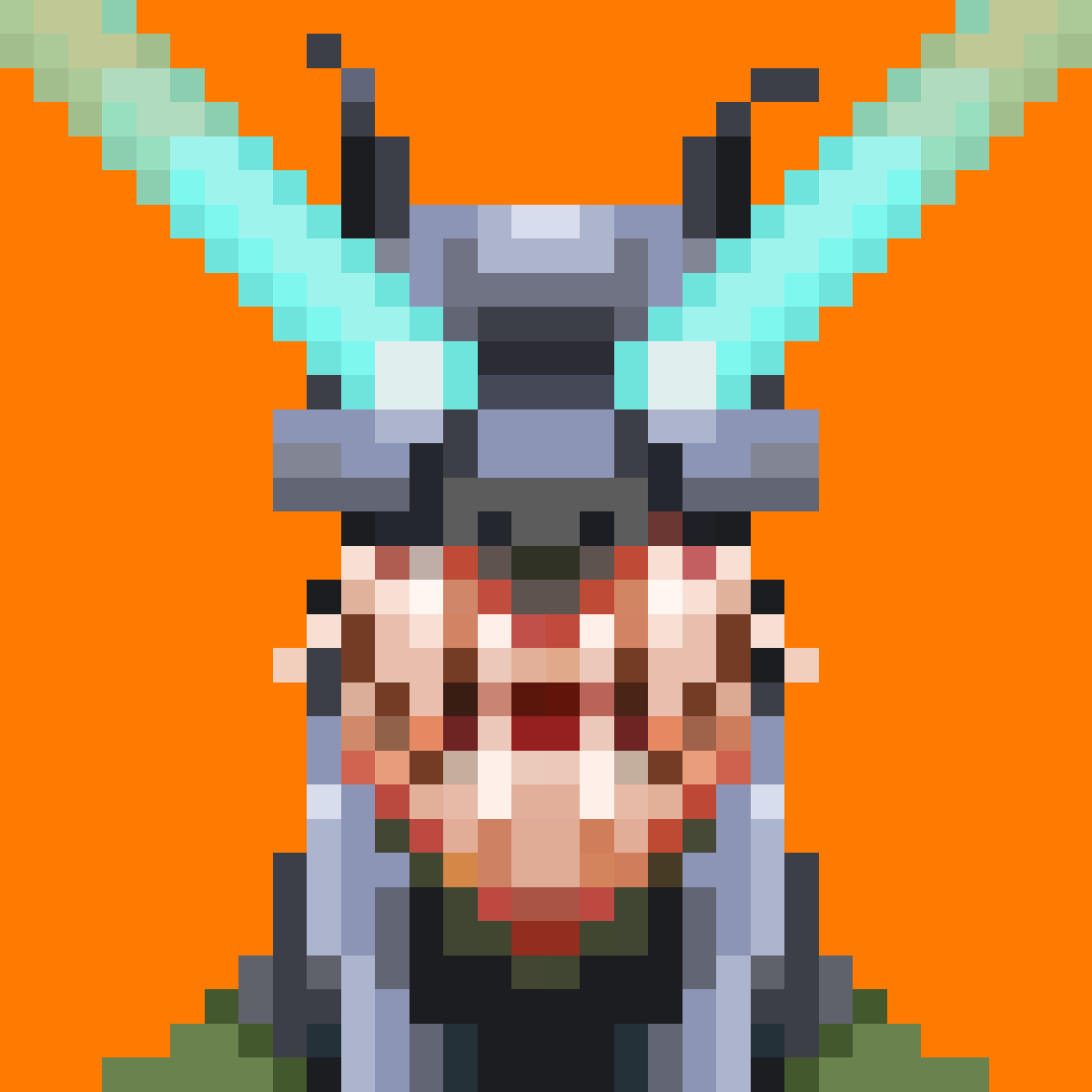 lior_eth's tweet photo. Happy to announce the very first honorary of the @MH_Inscriptions collection. This one's for the Ape of Apes, the builder with a one-in-a-billion spirit. 

Sir @GordonGoner, but pixelated. And also a Hound. https://t.co/HrYqKMWdfV