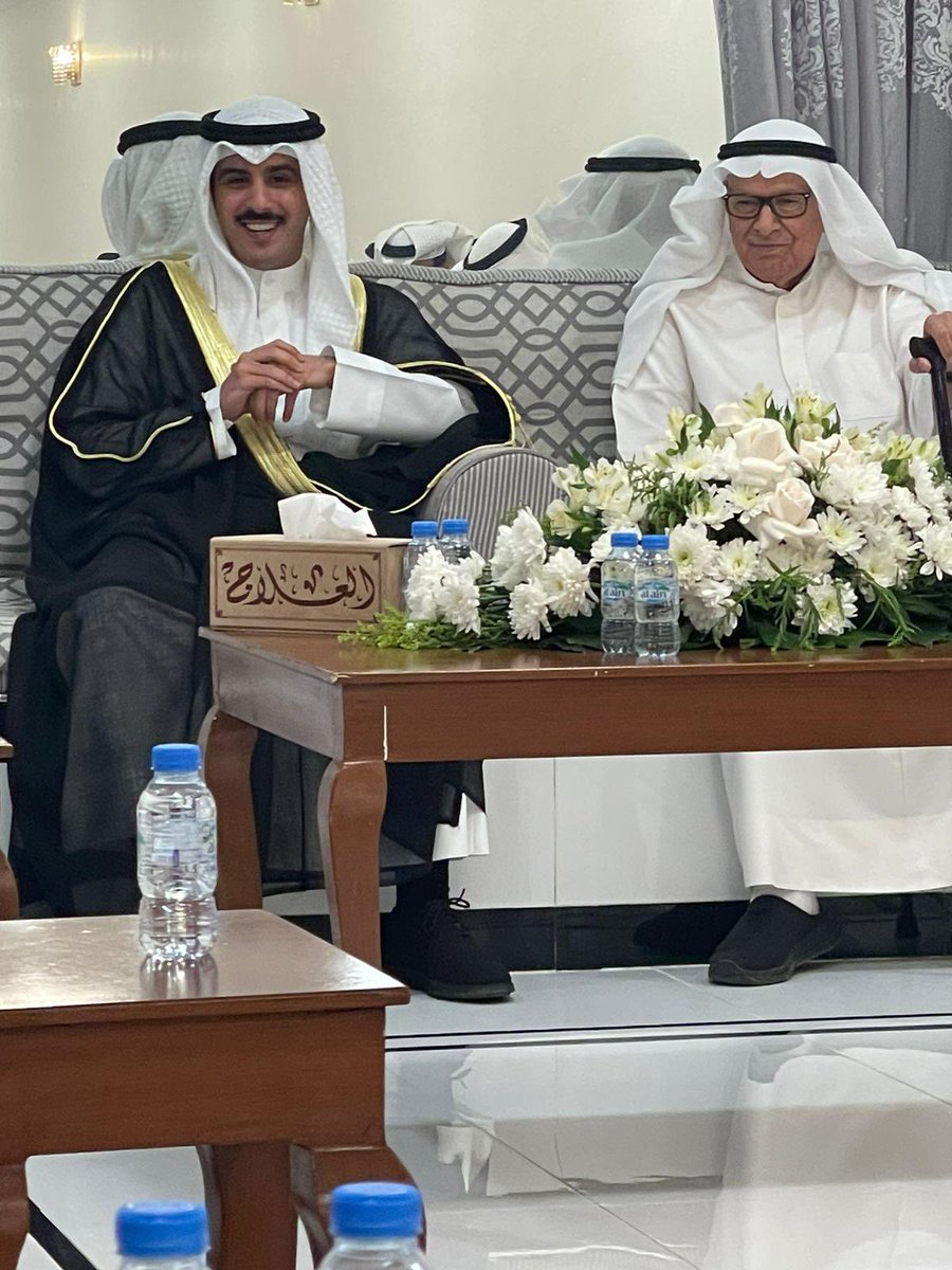 شرفنا الشيخ : 
طلال مشعل الأحمد الصباح 
في ديوان العلاج