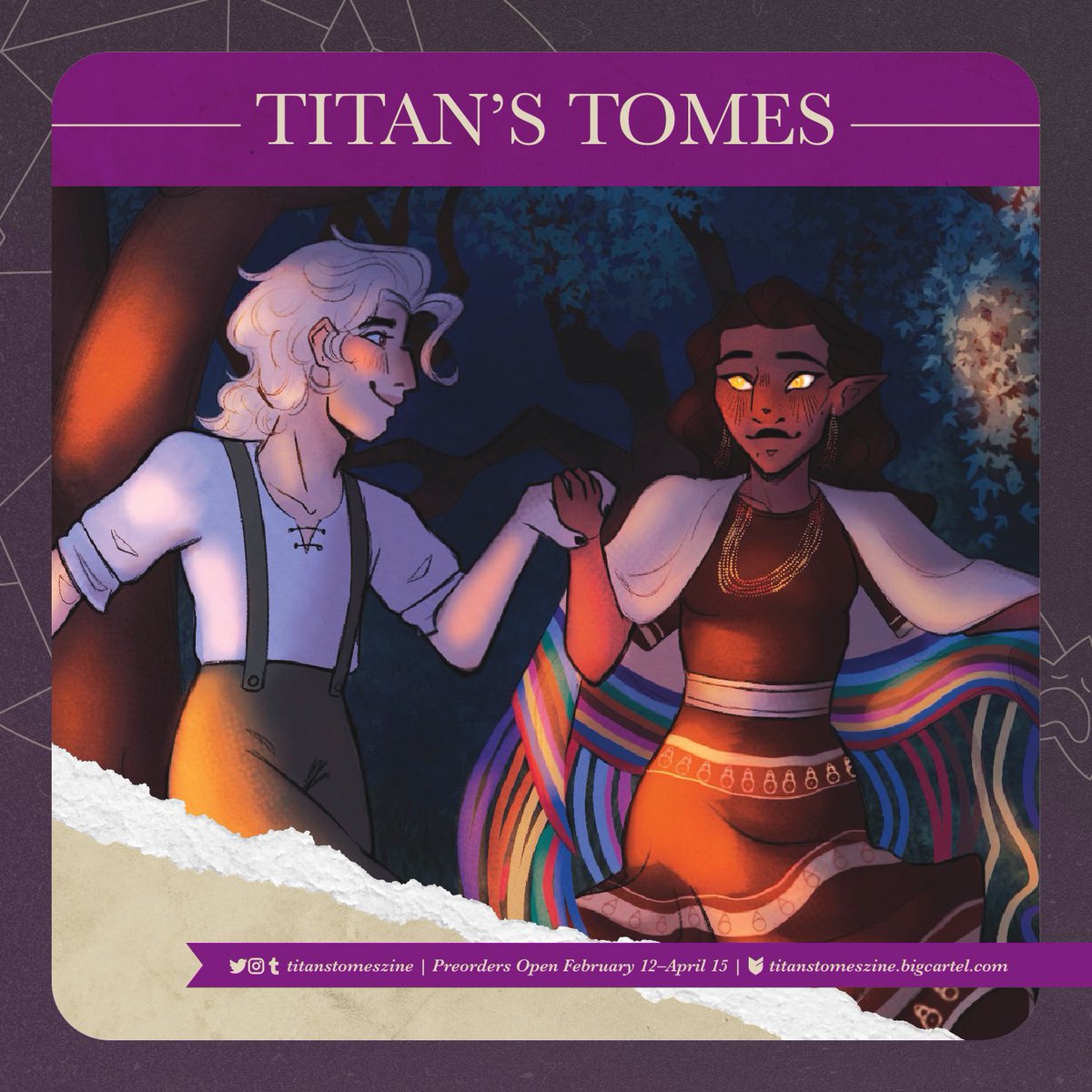 💫CONTRIBUTOR SPOTLIGHT💫 @botanigeist helps introduce and dive into The Boiling Isles ancient history and traditions with their piece for Titan’s Tomes!