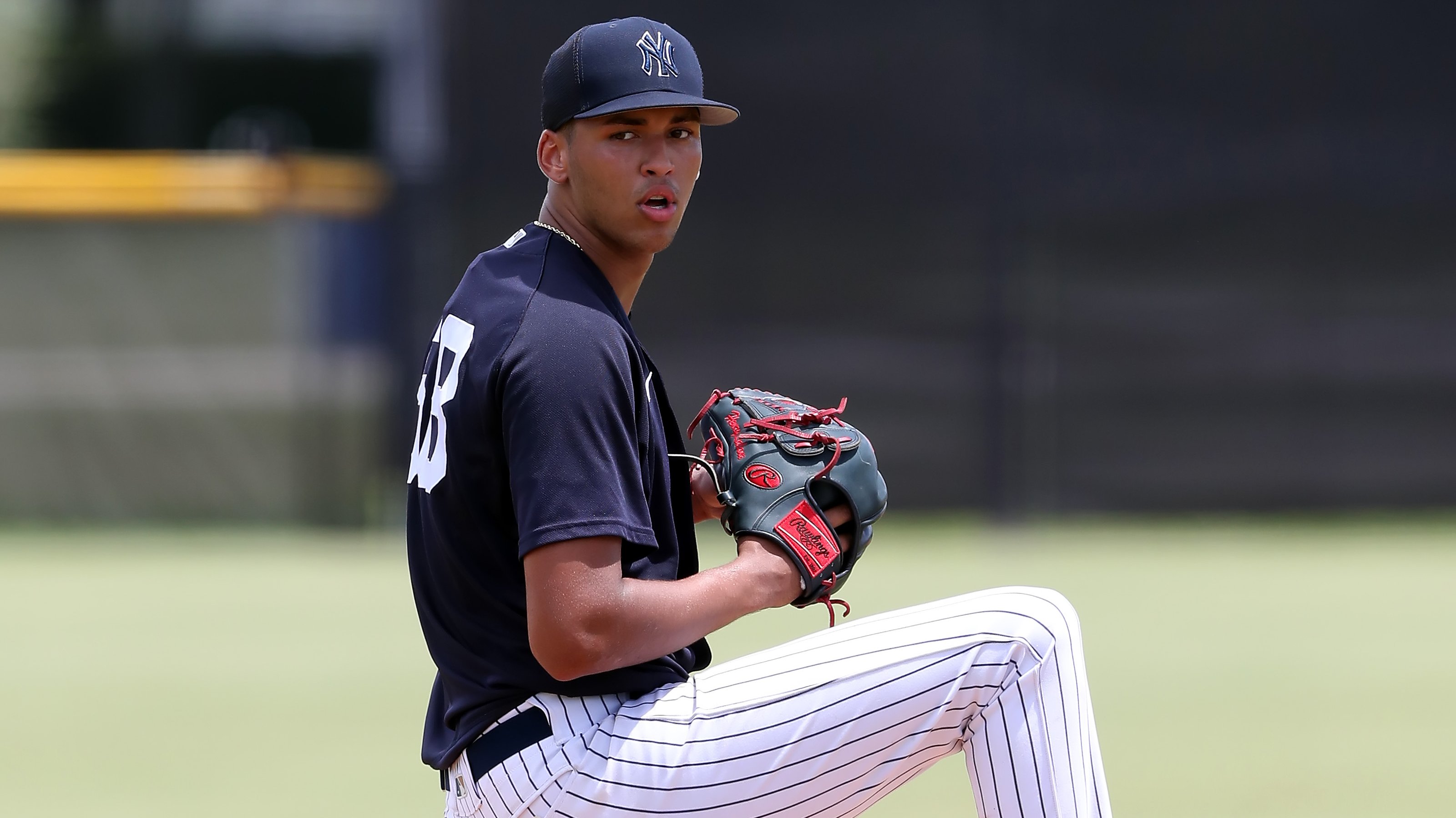 MLB Pipeline on X: "19-year-old #Yankees hurler Henry Lalane enters the Top  10 LHP Prospects list after Kyle Harrison's graduation. More on the  6-foot-7 Bronx native: https://t.co/fEyfKCbzbZ https://t.co/dwIQ8xmDav" / X