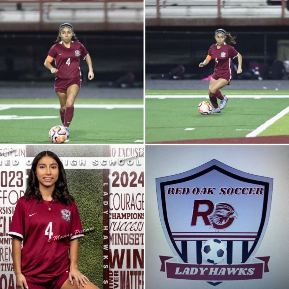 Congrats to #4 Sr. Captain Abrianna Salas for earning 1st team All district in 14-5A. 3 year starter at Holding Mid, AB has been the heartbeat of the team controlling possession and playing with so much heart. @roisdathletics @SportsDayHS @Abriann16 @tascosoccer @EllisCoSports