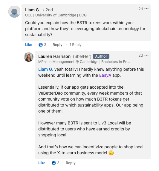 Gradually, then suddenly, people are getting it.

VeBetterDAO is incentivizing what developers build and how users interact online and in real life. 👇