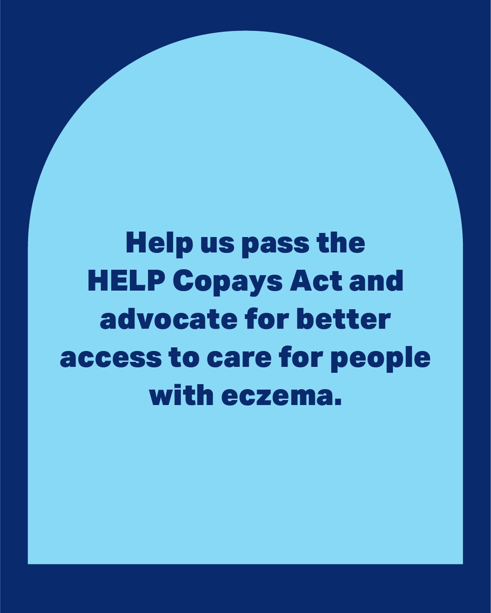 Do you want to help us advocate for better access to care for people with #Eczema?
📣 
Learn about our advocacy efforts and how you can get involved: nationaleczema.org/advocacy/

#HELPCopaysAct #S1375 #HR830 #EczemaAdvocacy #HealthCareReform #CopayAccumulators #NEAAmbassadors