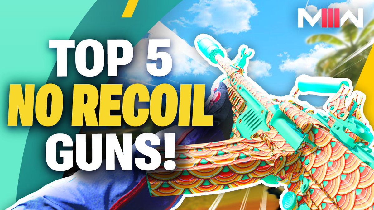 N E W  U P L O A D !

Top 5 NO RECOIL Warzone Loadouts *Season 3 META*

Watch Here ➡️ youtube.com/watch?v=jDc3Mv…

#Warzone #CoDWarzone #CallofDuty
