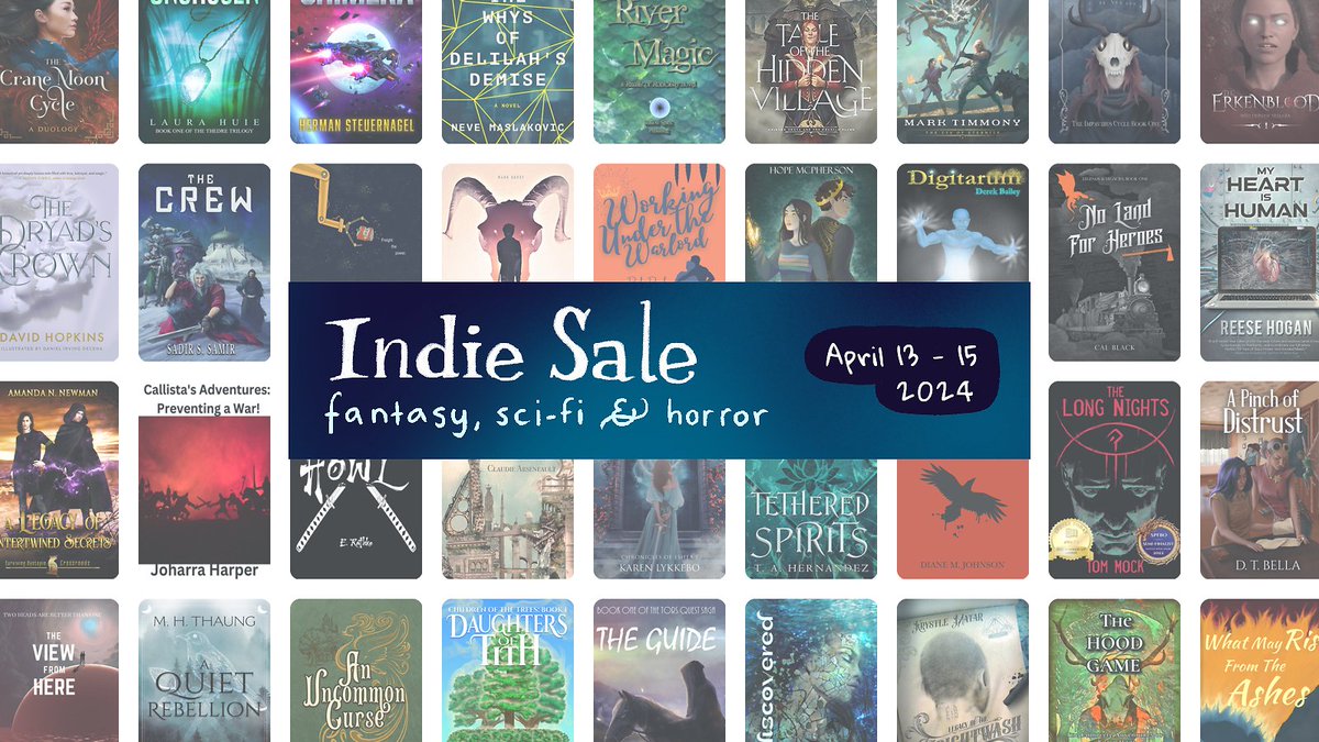 It's that time again! The Erkenblood will be FREE during Narratess's April Indie Sale! If you've wanted to read my book and money has been a barrier, it won't be, for 3 whole days! 😁