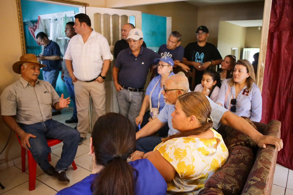 San Antonio, Cortés me dijo: “Estamos listos para llevarla a la Presidencia de Honduras y a la próxima victoria del @PNH_oficial. Gracias lideresas y lideres por su apoyo, cariño y solidaridad!