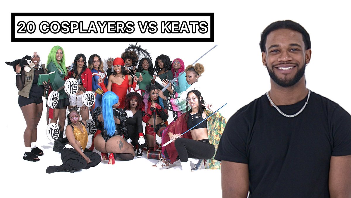 20 COSPLAYERS VS 1 RAPPER: KEATS! youtu.be/oXdq37WqcIo?si… via @YouTube Vacations over let’s get to work ! @keatsdidit @trapsushiofcl