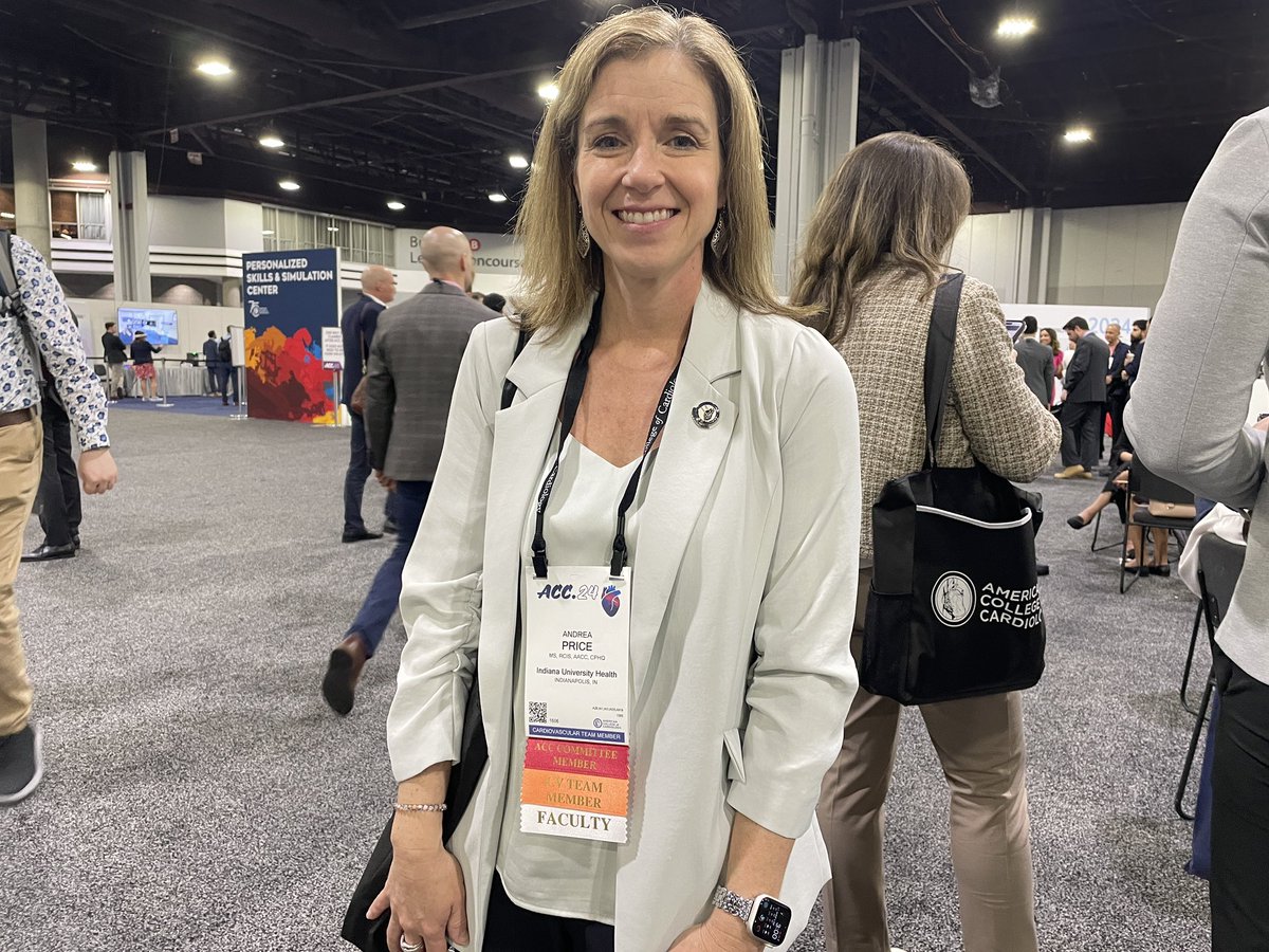 inacc's tweet photo. Congratulations to @inacc’s own Andrea Price,MS, RCIS, AACC, @Andrea_Price317 who will receive the ACC Distinguished CV Team Member Award 2024! #ACC2024 @ACCinTouch @Vijayrao7474 @DickKovacs @IU_Health @EdwardFryMD @MinnowWalsh @JClaryMD https://t.co/MfLmKD6LzZ