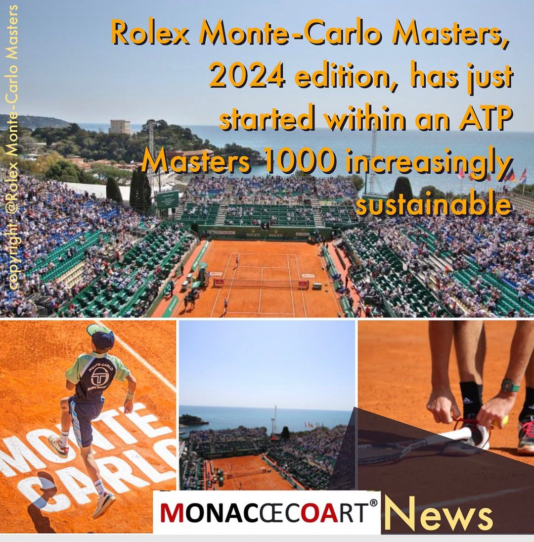 @Mabbati24 #rolexmontecarlomasters #atptour #monacomontecarlo The Rolex Monte-Carlo Masters, 2024 edition, #legacy #tennis #sport #Sustainability #EnergyTransition @ROLEX @atptour