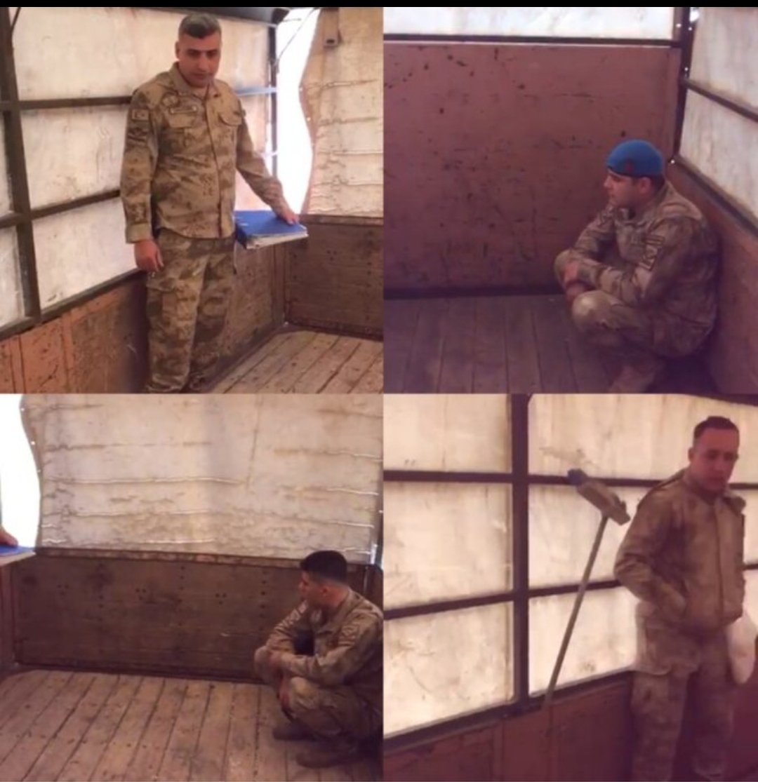 Artık Yeter diyoruz 
Bu kardeşlerimiz rütbesinin Uzman Çavuş olması sebebiyle bu muameleye maruz kalmışlardır. 
Bu olay artık sineye çekilecek bir olay değildir.
Kara kuvvetlerinde ve jandarmada görev yapan bütün uzman çavuşlarımız 
Adalet istiyor 
<a href="/alitilkici38/">Ali Tilkici 🇹🇷</a>
#UzmanÇavuş