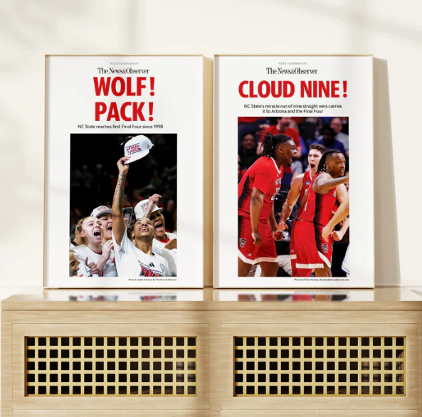 A reminder: We're selling commemorative NC State books and men's and women's posters with N&O writing and photography. Book details: newsobserver.com/sports/college… Men's poster: pediment.com/products/nc-st… Women's poster: pediment.com/products/nc-st…