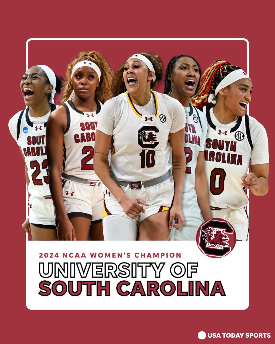 Undefeated South Carolina finishes dominant season with a national title. 🏆