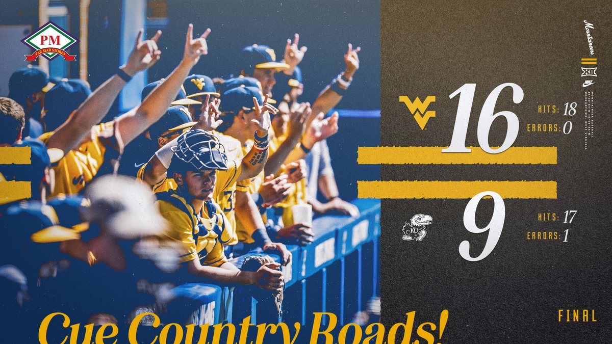 🎶CUE COUNTRY ROADS!! #HailWV