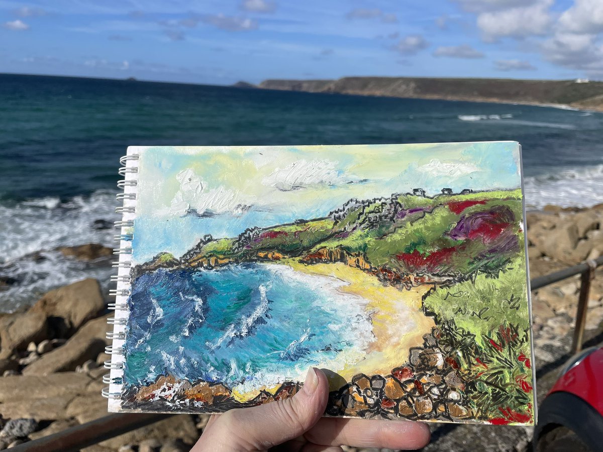 It’s deffo getting to seaside painting time again soon…. Come on energy!