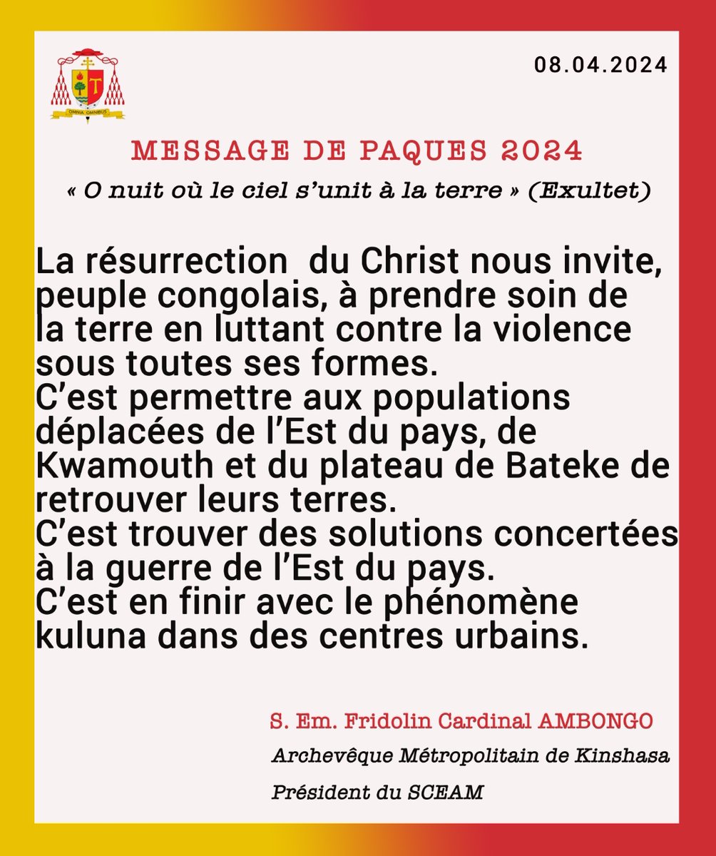#Message #Pâques2024/08.04.2024
