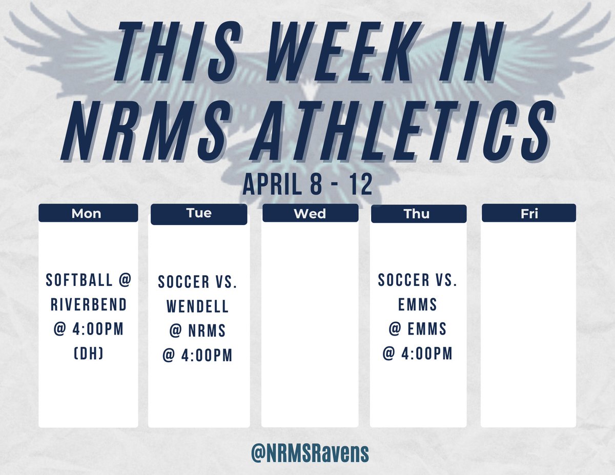 Neuse River Middle School Athletics tweet media