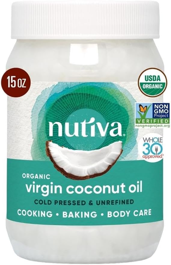 Nutiva Organic Coconut Oil 444 mL is $6.06 (49% OFF) on Amazon amzn.to/3POkVpG #ad