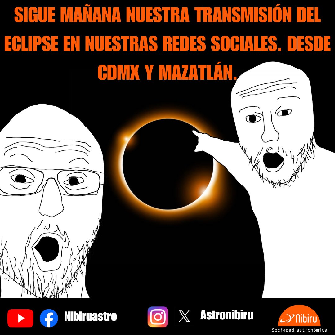 El gran eclipse está a la vuelta de la esquina 🔥

#eclipse #eclipse2024 #mazatlan #astronomy #astronomia #science #stem #sun #sol #telescopio