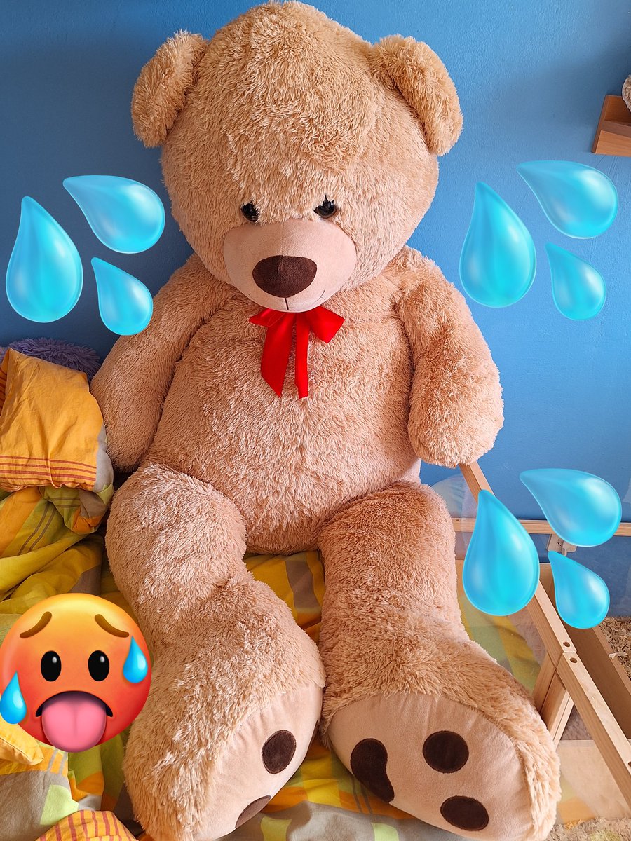 Nagelneuen geiler Teddybär🐻 noch unbenutzt, und wartet auf geile große Ladungen 🍆💦und auf Zerstörungen✂️🪓😈.