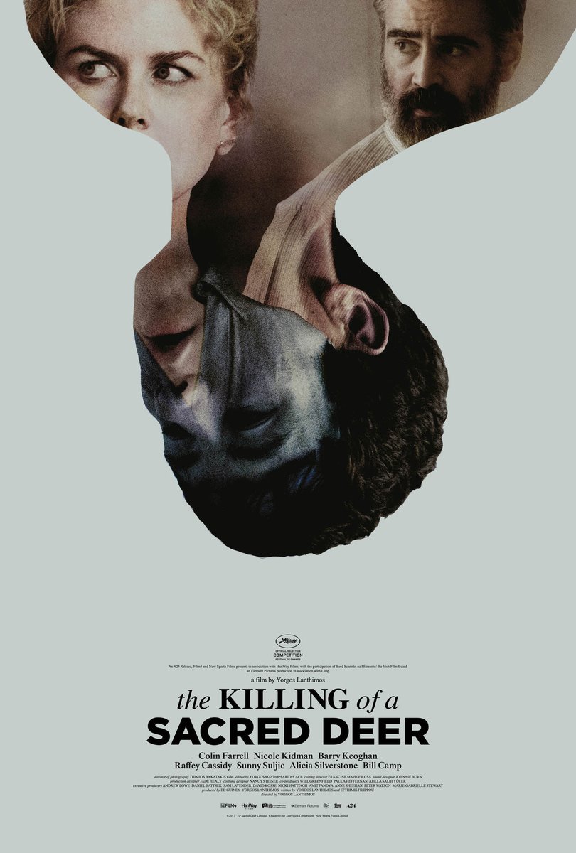 The Killing of a Sacred Deer watched tonight. Super movie Dir Yorgos Lanthimos, Barry Keoghan excellent. Maybe everyone has seen this it’s nearly 7 years old now but I missed it first time around.