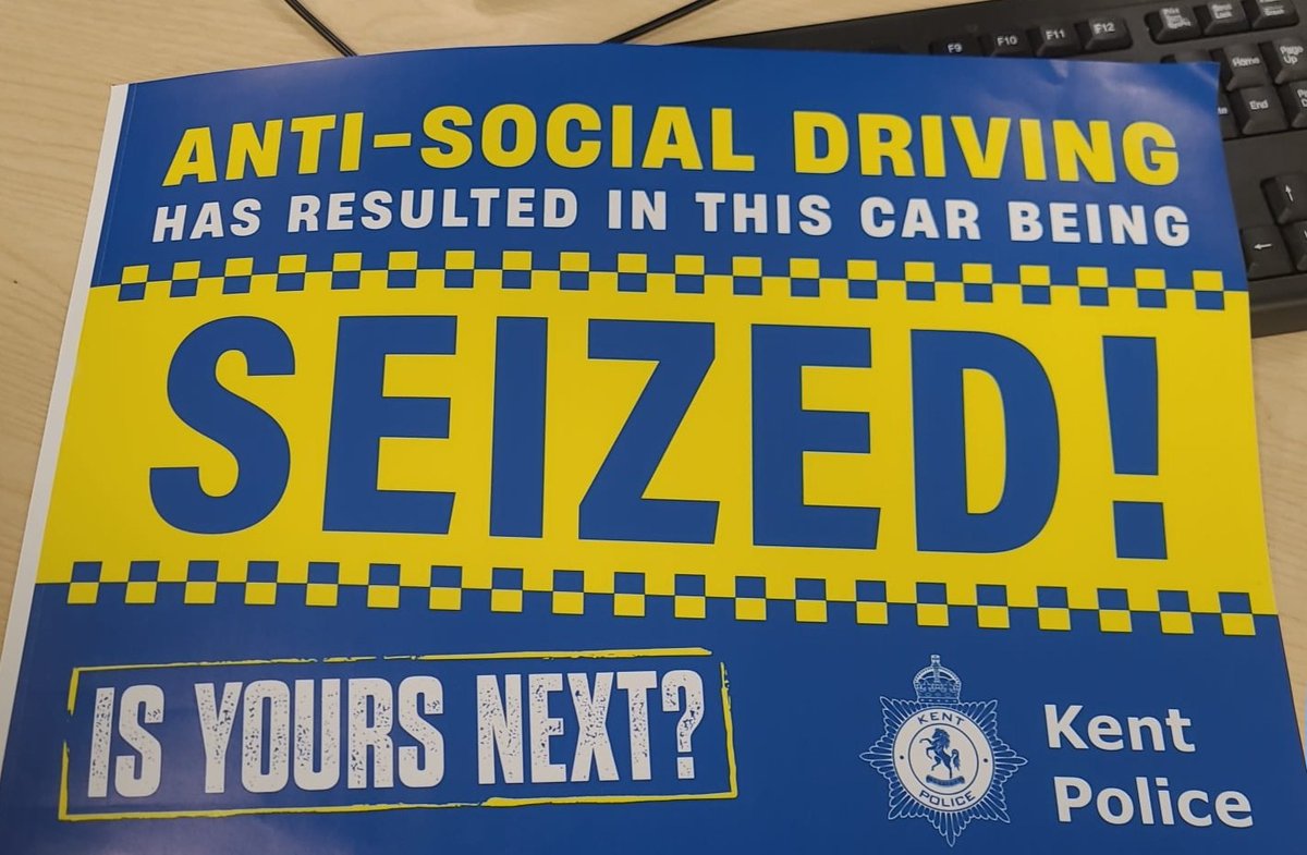 KentSpecials's tweet photo. #SCNorth. Today, we saw our development officer training colleagues in #DrugWipe Testing and the station Intoximeter device so we can obtain the evidential sample for any #DrinkDrivers.
We've also had a delivery of stickers for our drivers who drive anti socially. #OpDrift. Aw https://t.co/Y0Wl8Oy2aG