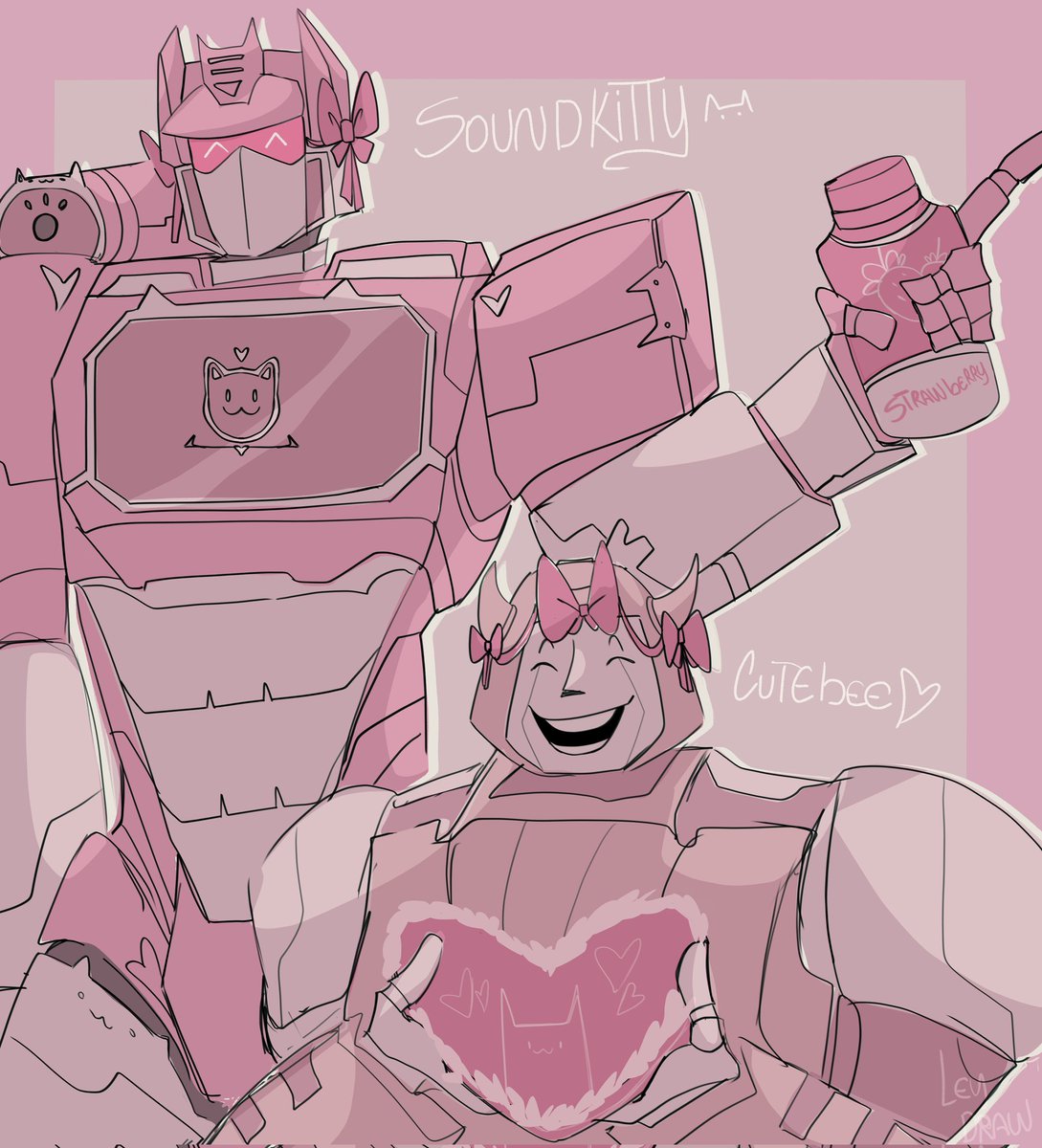 Cute and pink
#Transformers #Maccadam #maccadams #Bumblebee #soundwave #digitalart #ArtistOnTwitter #Robot #Robots #transformersg1 #idw #MTMTE #Robotics