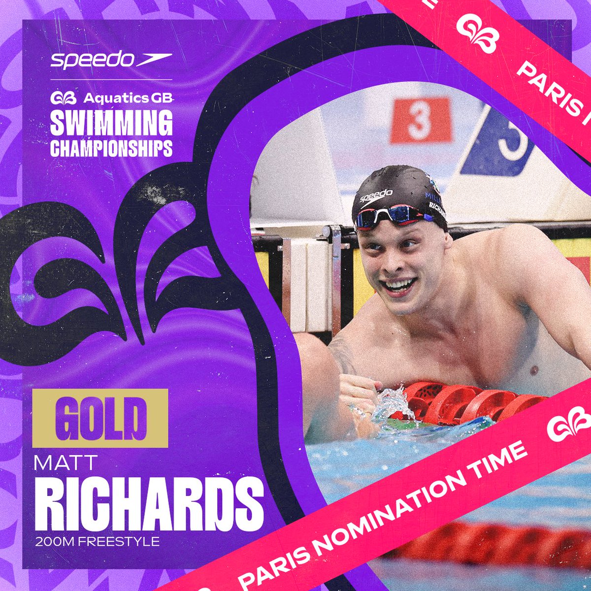 Absolutely dynamite 🧨 @M4ttRichards comes out on top in an electric Men’s 200m Freestyle final to bring the curtain down on the Speed Aquatics GB Swimming Championships 🏆