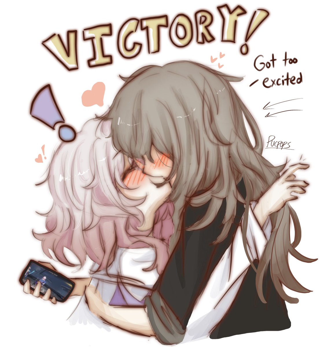 SHE WON!! 

#stellemarch #starch #stelle #march7th #HonkaiStarRail