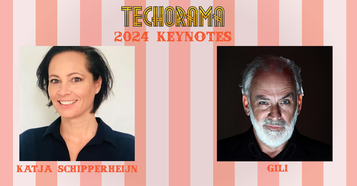 We're thrilled to announce our keynotes for Techorama 2024 The Funfair edition! 🌟 Opening Keynote: 'A Learning Mindset in the Age of Innovation' by Katja Schipperheijn 🎩 Closing Keynote: An Unforgettable Magic Show by Gili the Comedian-Mentalist techorama.be/blog/announcin…