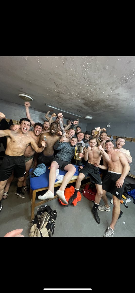 Another trophy for the Corinthia 🏆🤍🖤 night up A&amp;E now but worth it for today <a href="/HarlowCorinthia/">Harlow Corinthia FC</a>