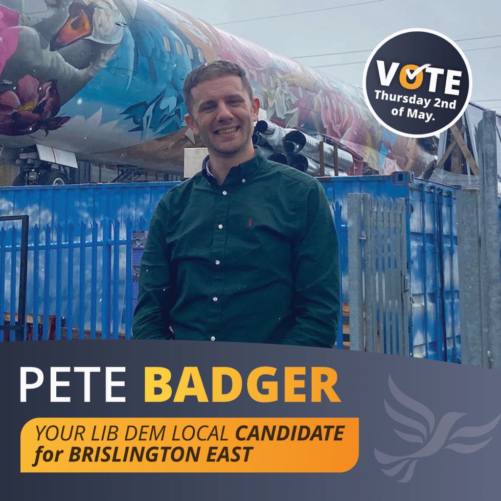 I'm proud to be confirmed as an official Liberal Democrat candidate to represent Brislington East in this year's local elections to Bristol City Council
@LibDems #LocalElections24