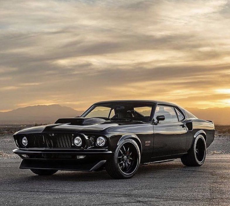 “Platonik aşk” 1969 Mustang Boss 429