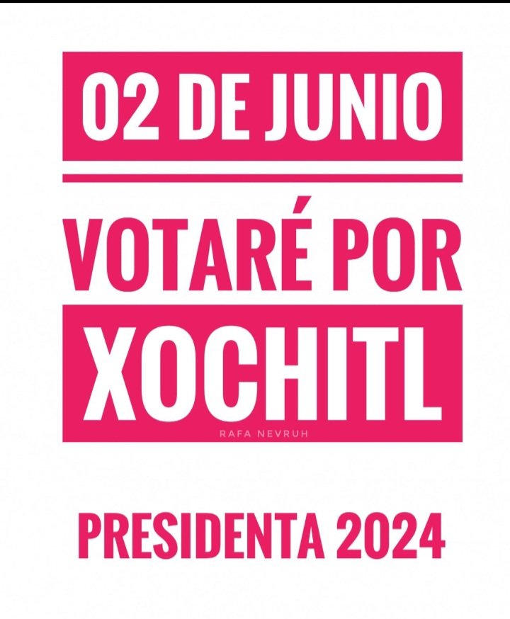 @Garcimonero #XochitlPresidente2024