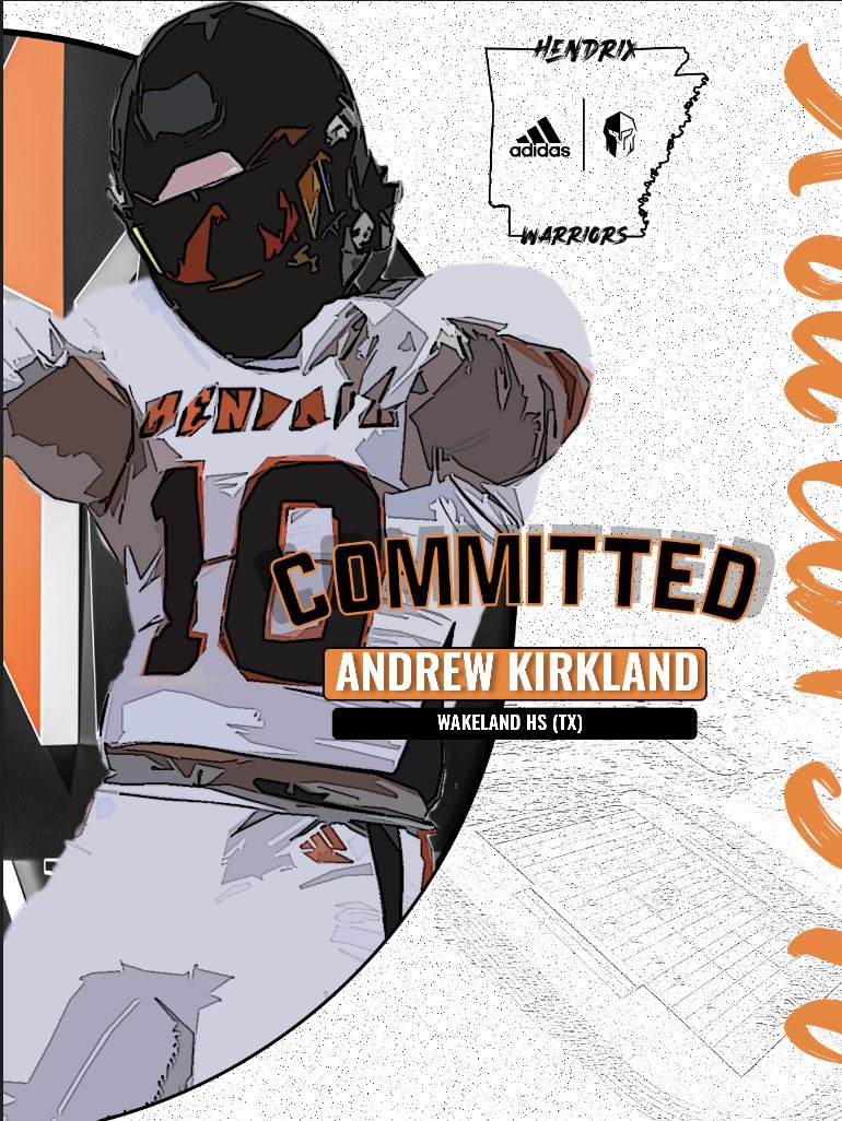 Andrew Kirkland (@andrew_kirk56) on Twitter photo I am proud to announce that I will be continuing my academic and athletic career at <a href="/HendrixFootball/">#WeAreWarriors</a> I am so grateful for my family, coaches and friends for the support they have given me over these past 4 years.
<a href="/NotCoachBuck/">NotBuck NotBuchanan</a> <a href="/RussHeidiSLC/">Russ and Heidi Phillips🏈</a> <a href="/WakelandFTball/">Wakeland Wolverine Football</a> I am proud to announce that I will be continuing my academic and athletic career at <a href="/HendrixFootball/">#WeAreWarriors</a> I am so grateful for my family, coaches and friends for the support they have given me over these past 4 years.
<a href="/NotCoachBuck/">NotBuck NotBuchanan</a> <a href="/RussHeidiSLC/">Russ and Heidi Phillips🏈</a> <a href="/WakelandFTball/">Wakeland Wolverine Football</a>