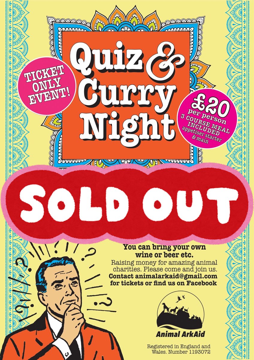 SOLD OUT!! Can’t wait to see you all there