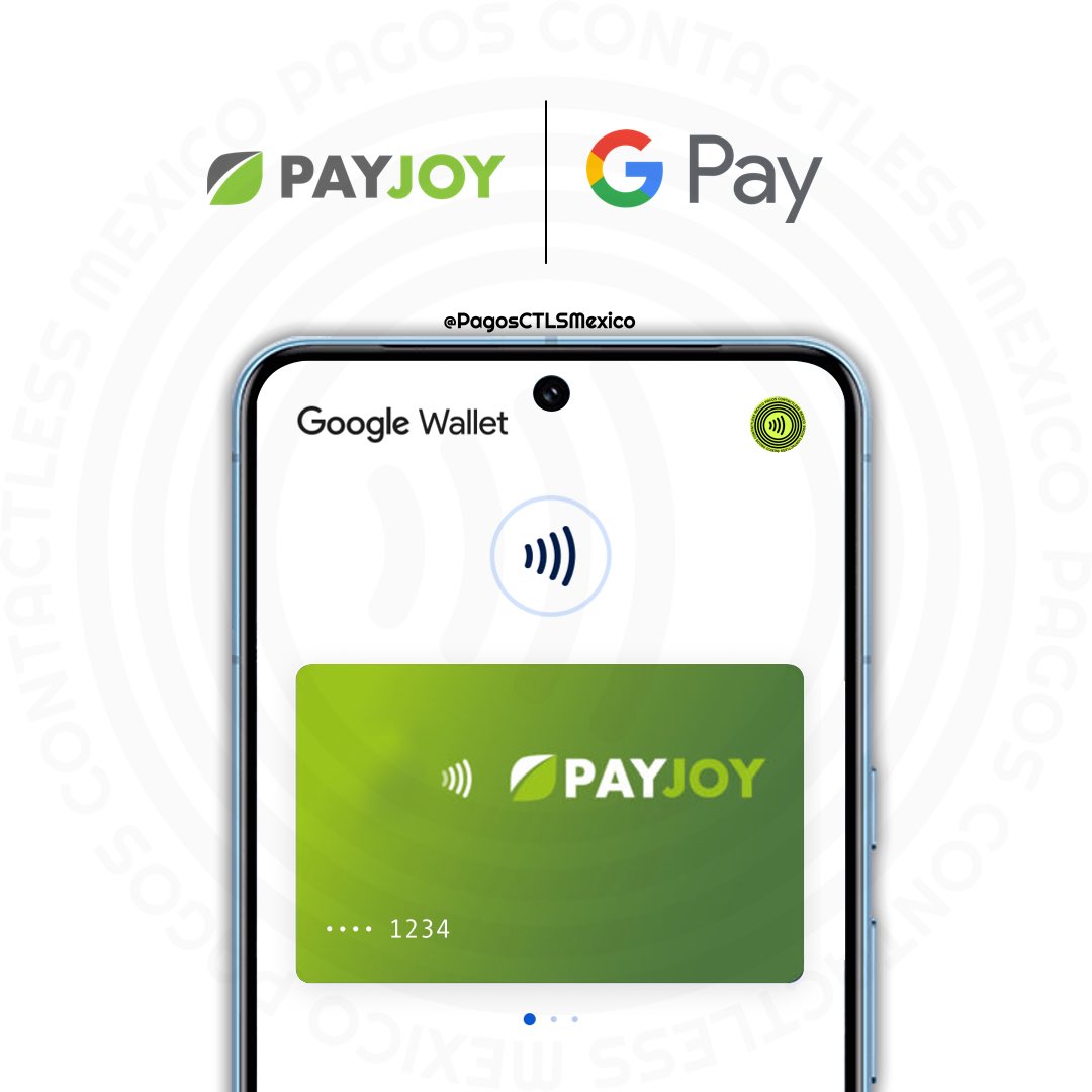 La tarjeta de crédito PayJoy es compatible con Google Pay en México.

is.gd/FmYj3n