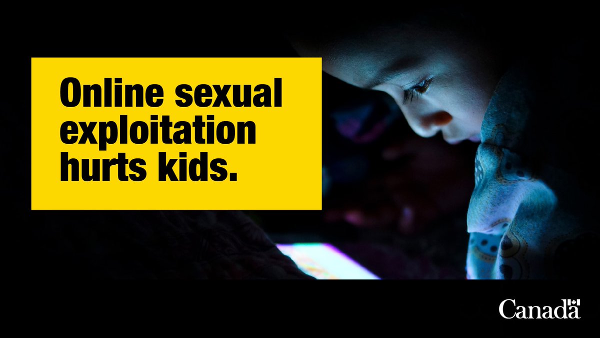 Learn ways to keep your children #SafeOnline and shield them from online #ChildSexualExploitation tactics such as grooming, capping, sexting, sextortion, and the sharing of sexual content: canada.ca/en/public-safe…