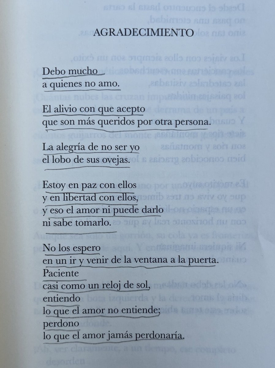 No puedo dejar de pensar en este poema de Szymborska: