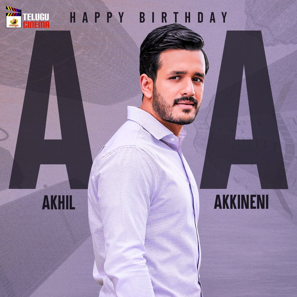 Wishing the Young & Incredibly Talented Actor @AkhilAkkineni8 a very Happy Birthday 🎂🎉🎉

Cheers to another year of success and happiness 🥳💫

#HBDAkhilAkkineni
#HappyBirthdayAkhilAkkineni #AkhilAkkineni #Tollywood #MangoTeluguCinema