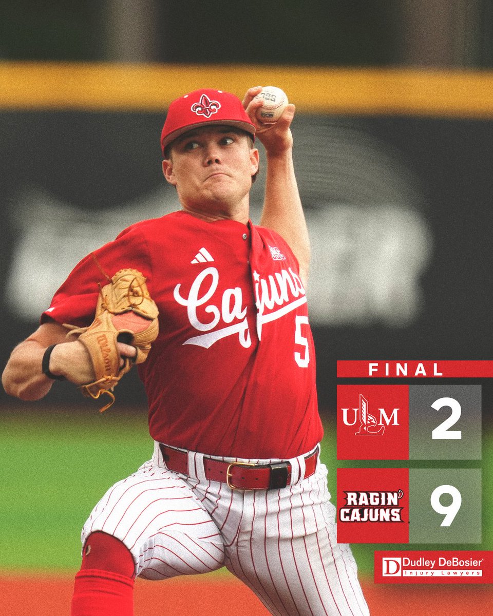 That's ANOTHER sweep! 🧹🧹🧹 📺 ragncaj.co/BSBTV407 📻 ragncaj.co/BSBRadio407 📊 ragncaj.co/BSBLive407 #GeauxCajuns | #WaterHoseBoys | @DudleyDeBosier